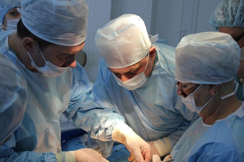 ízületi gyulladás sebészeti kezelése